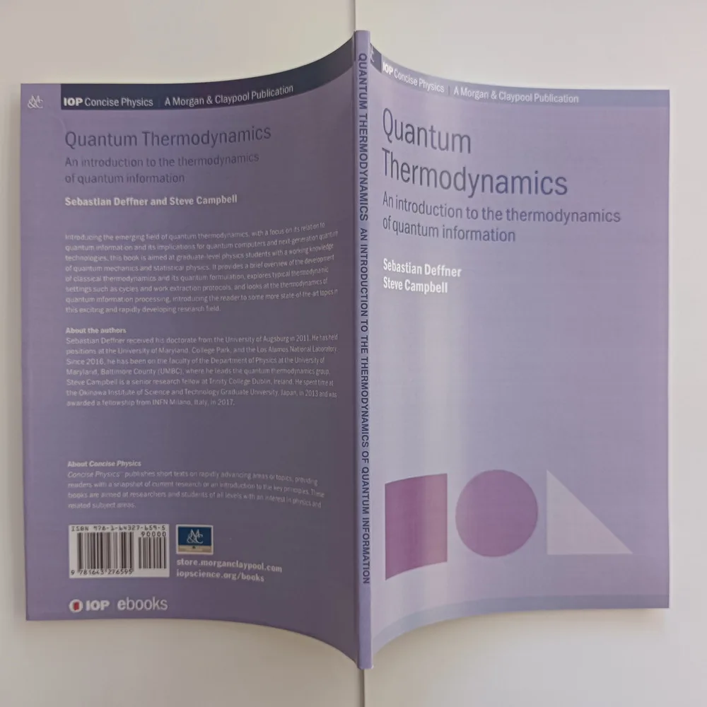 

Quantum Thermodynamics: An introduction to the thermodynamicsof quantum information