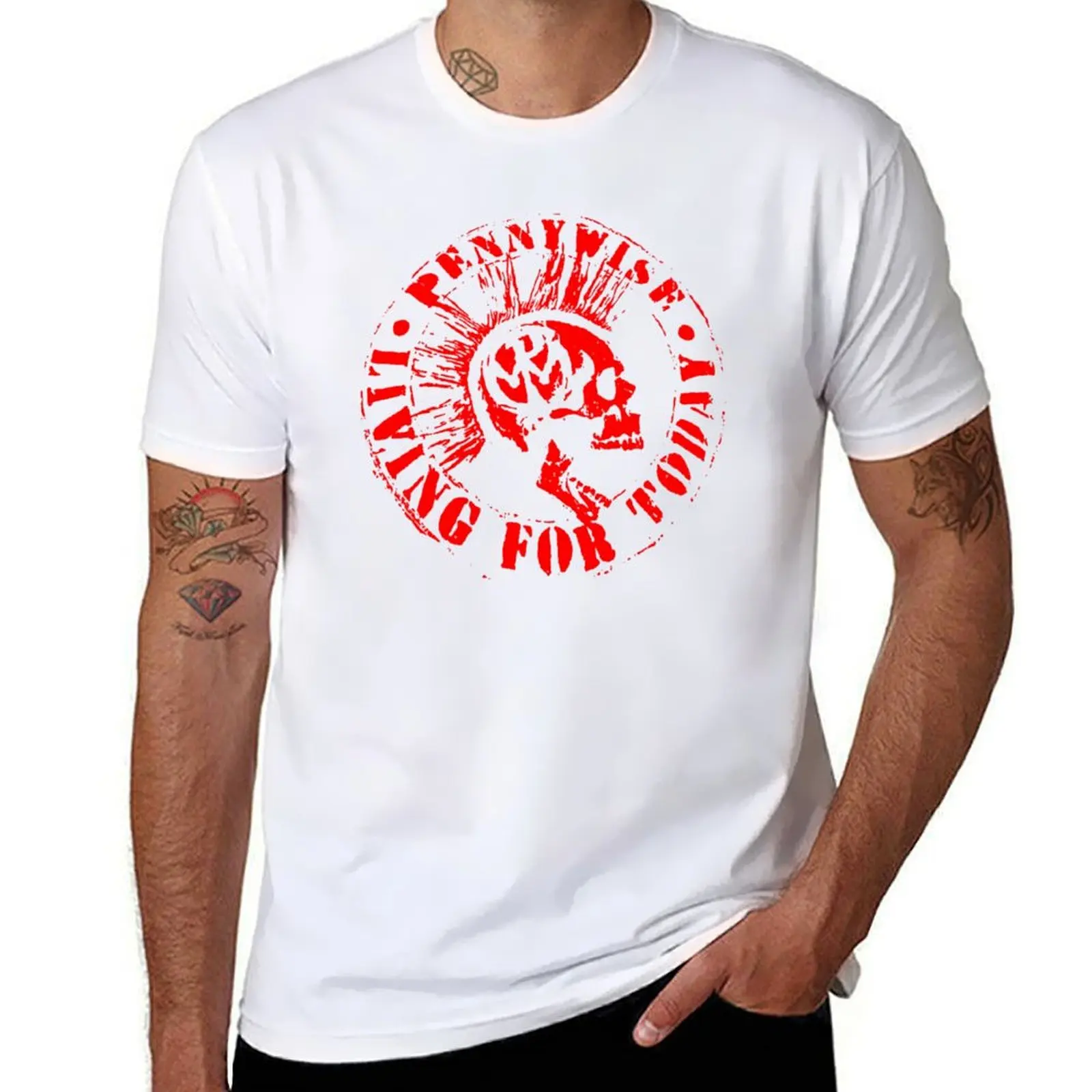 

Pennywise Band (1) T-Shirt Funny t-shirt quick drying plain white t shirts men