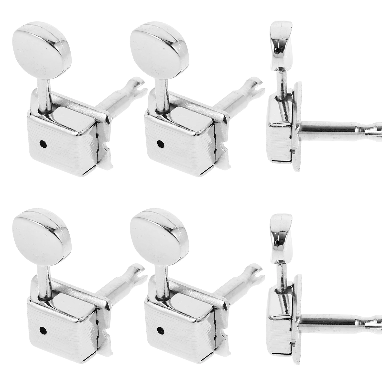 

6 Pcs Guitar Tuners Electric Knobs Tuning Machines Pegs Accessories Classical Metal Pitch for