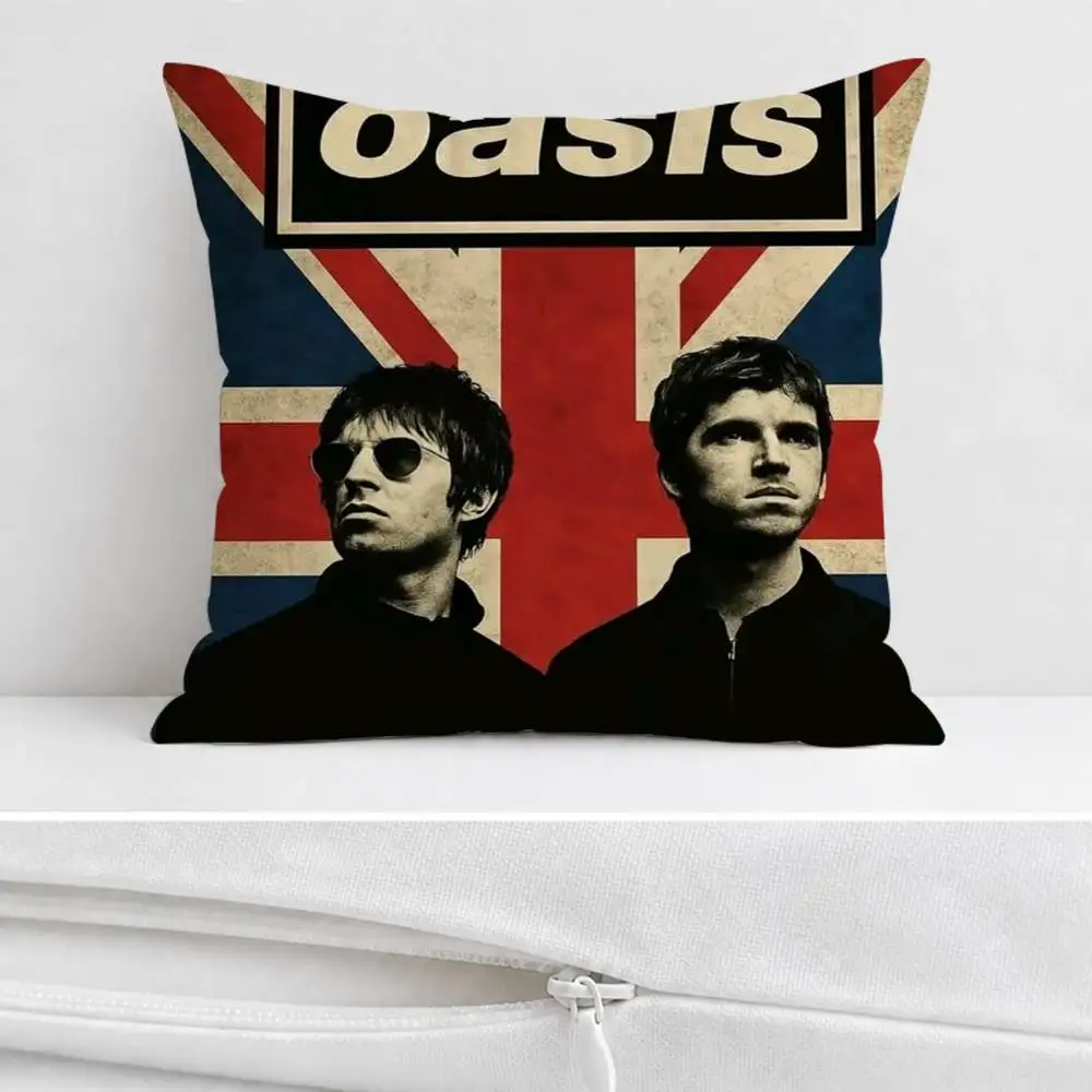 O-Oasis  Double-sided Printed Square Decorative Cushion Cover for Sofa Living Room Home Decor