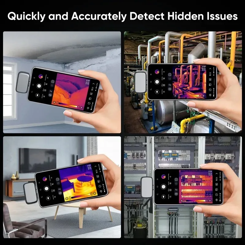 GW192A Thermal Imaging Cam-era Electronics Thermal Cam-era Repair, for Android Type-C IOS Lightning Phone Mobile Thermal Cam-era - Image 6