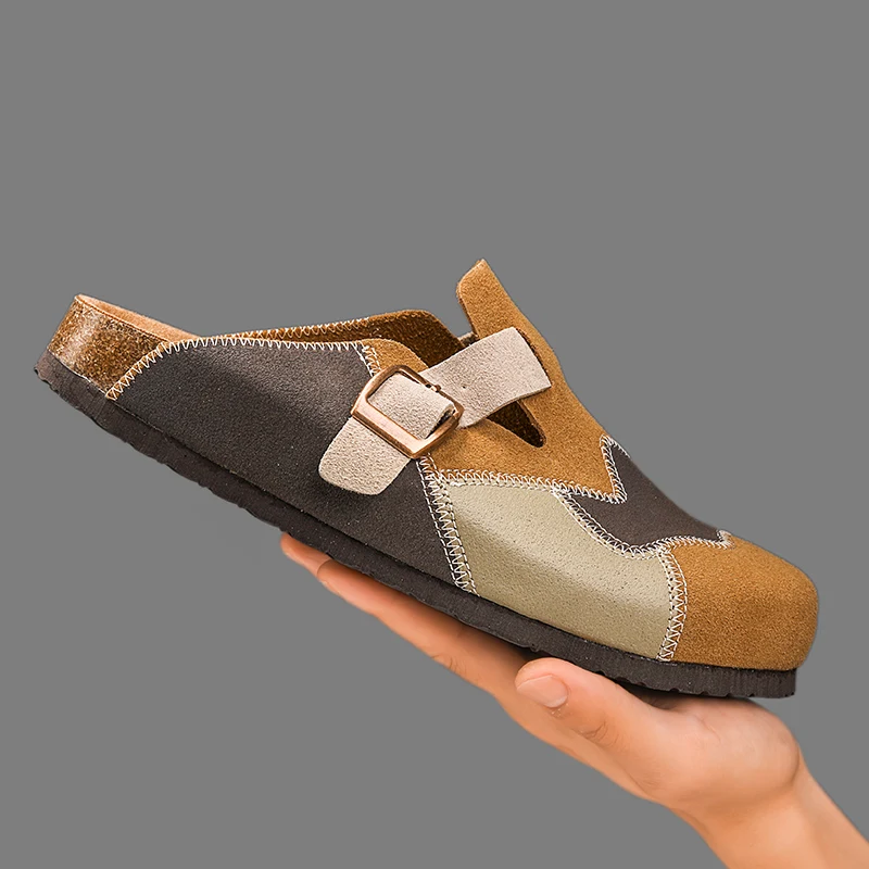 

softwood slippers for all seasons; Mules for outdoor beach shoes for men and women