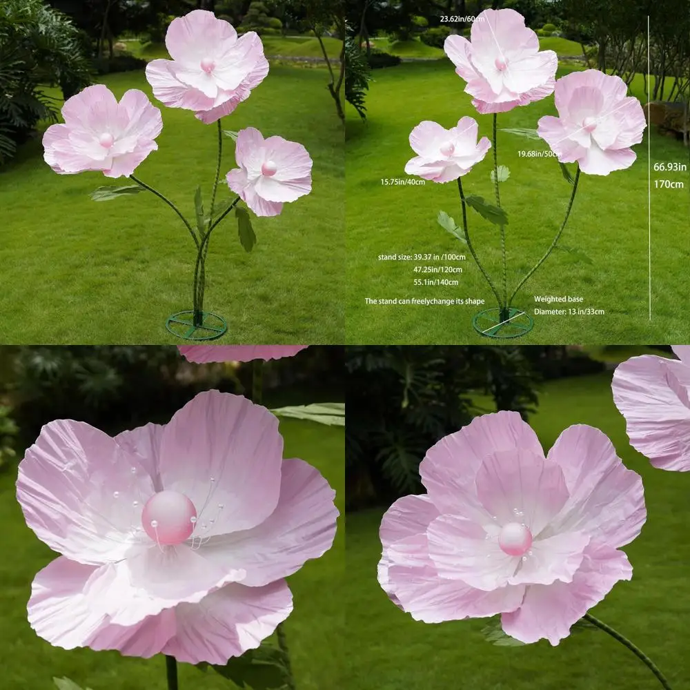 

Потрясающий набор из 3 искусственных розовых цветов с стеблями для декора дома, свадеб и вечеринок