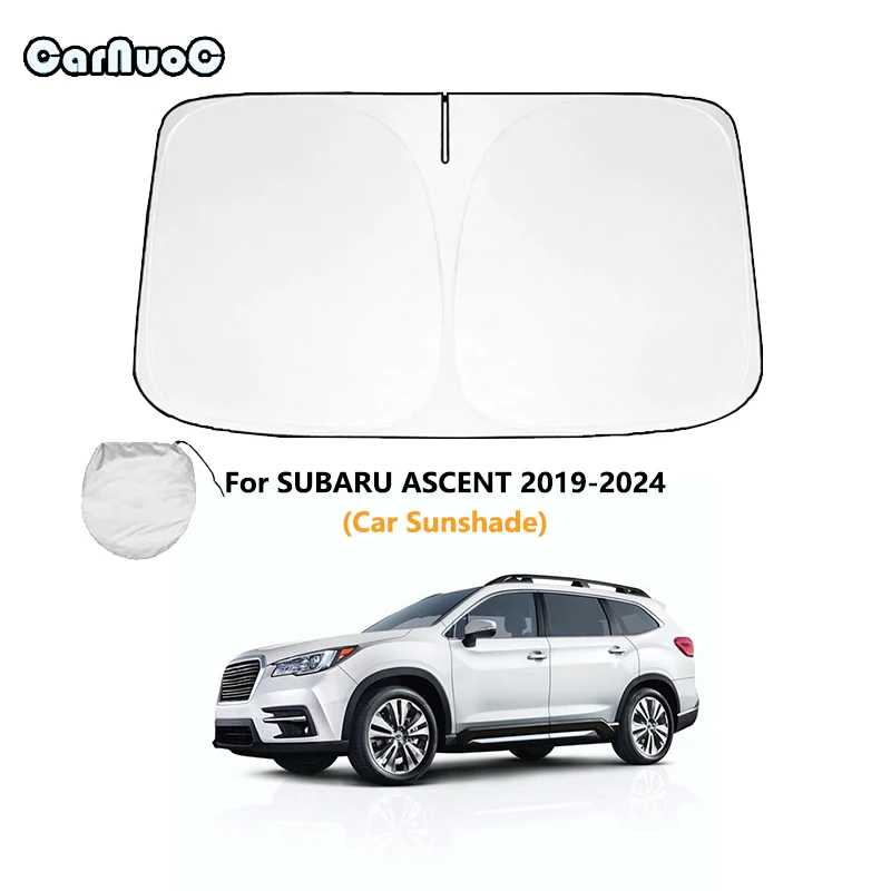 

For SUBARU ASCENT 2019-2024 Car Sunshade Sun Shade Front Rear Window Film Windshield Visor Cover UV Protect Reflector