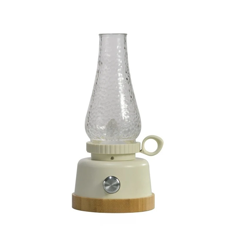 ضوء شحن LED للتخييم في الهواء الطلق، ضوء حصان قديم، ضوء لهب محيط