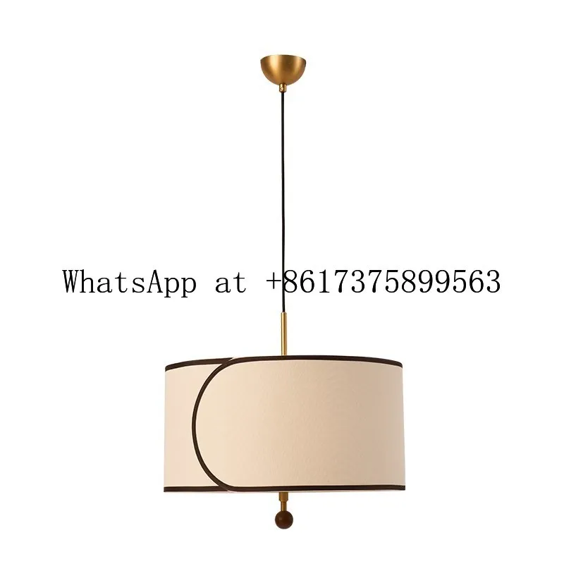 French Antique Bedroom Light Fabric Master Bedroom Japanese Room American Retro Warm Lamps