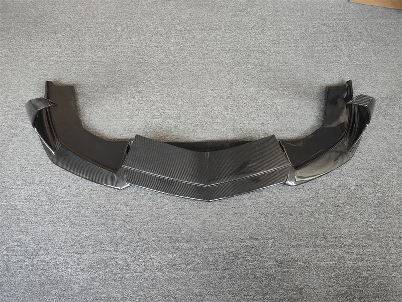 ランボルギーニ アヴェンタドール LP700 フロントリップ アップグレード Vスタイル カーボンファイバー フロントバンパー ロワーリップ ボディキット