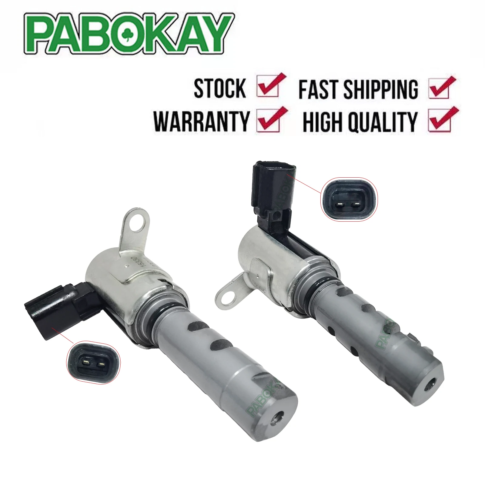 2 PIECES x 15330-20010 15340-20010 VVT Valve Engine Variable Timing Solenoid Left & Right