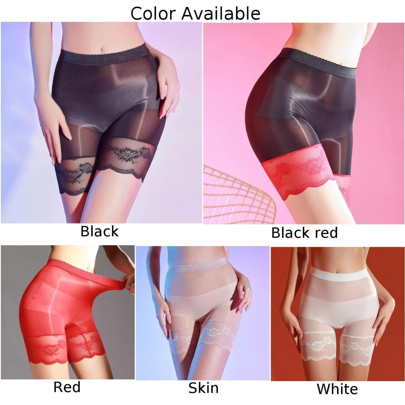 Boxer senza cuciture in tessuto setoso 5D Bries Uso quotidiano Styling delle vacanze Mutandine ad alta elasticità Lunghezza regolare sexy Stile sexy