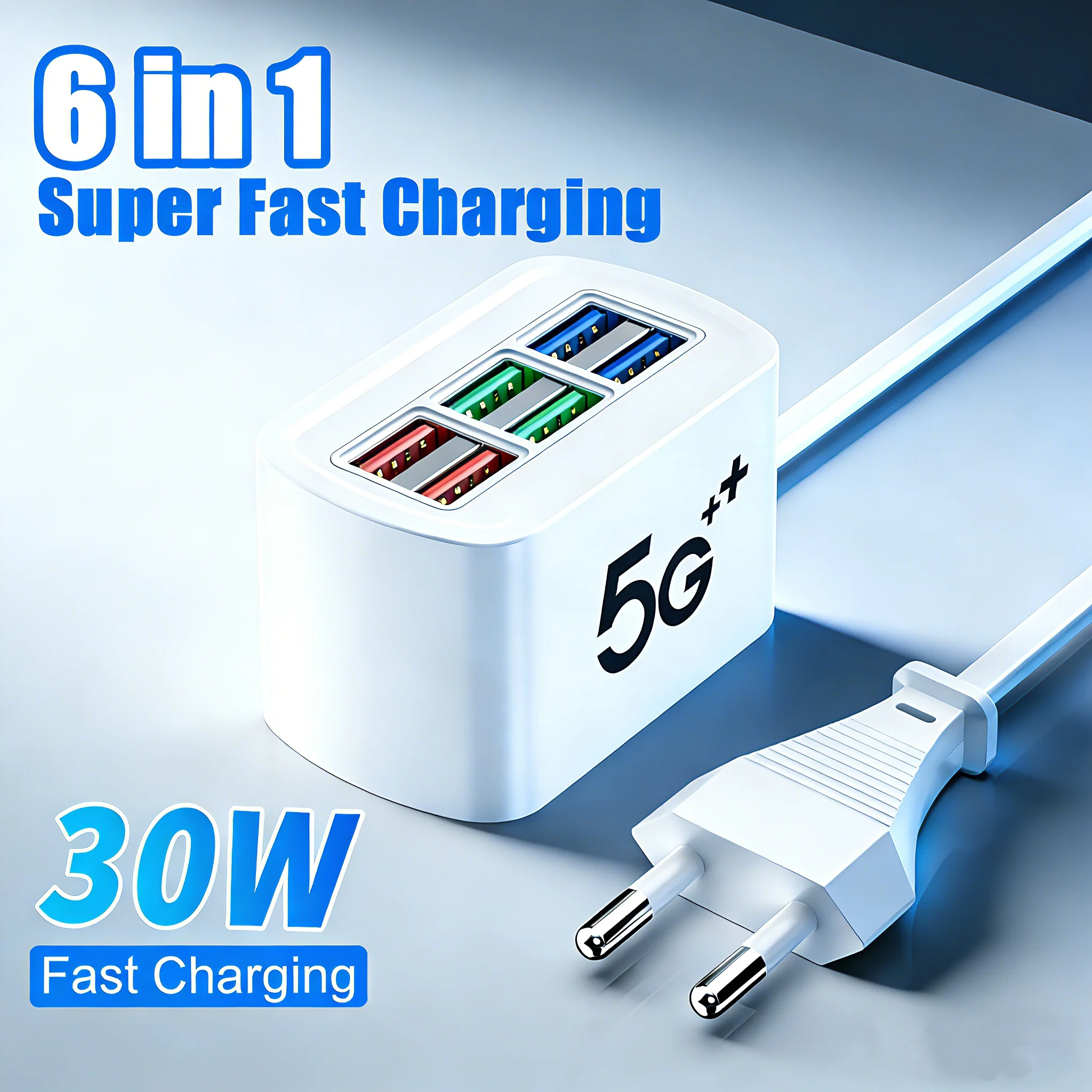 6 In 1 Usb Electric…