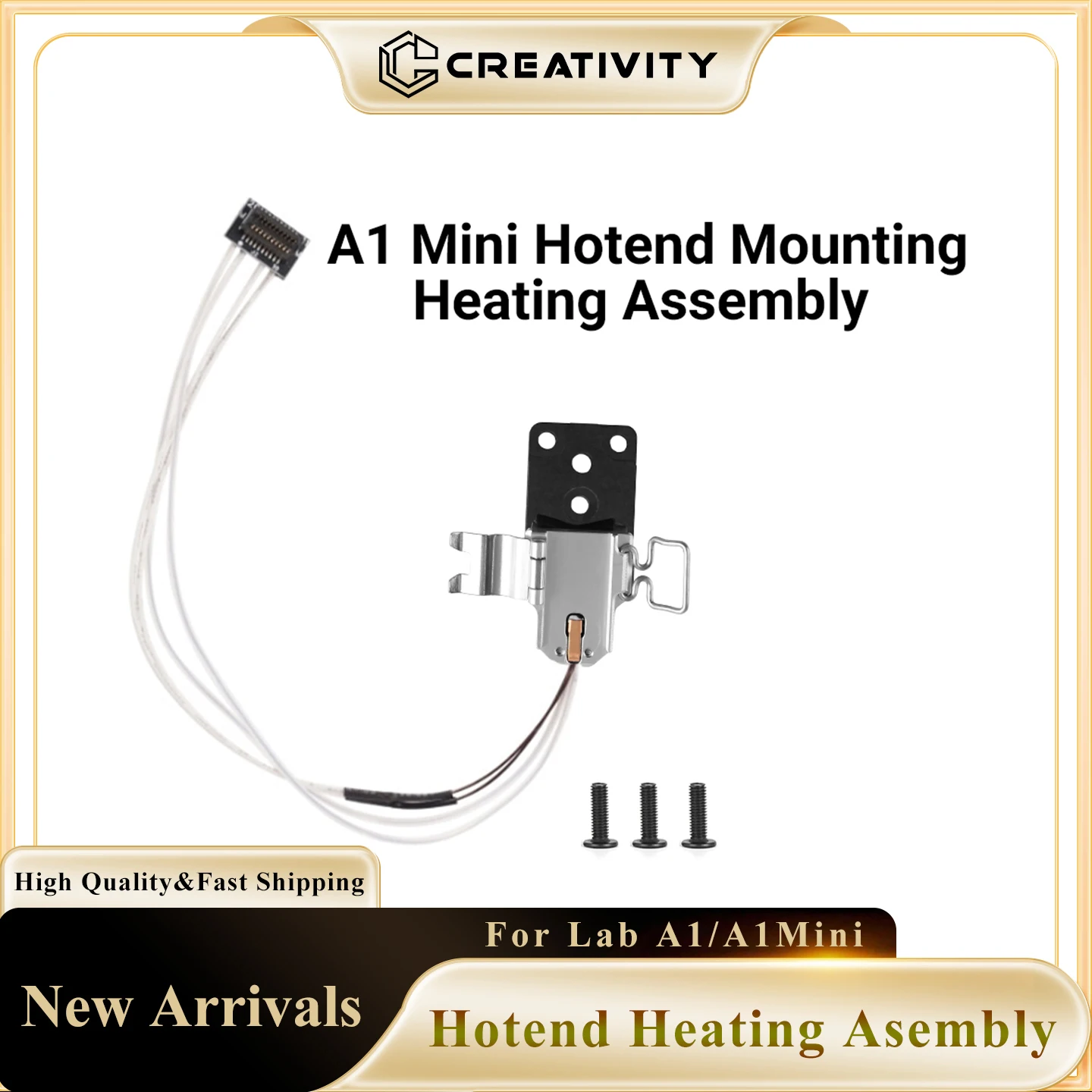 

1/3PC For Lab A1/A1mini Hotend Mounting Heating Assembly For Bamboo Lab A1 Mini Zubehör lab A1 Mini Accessories