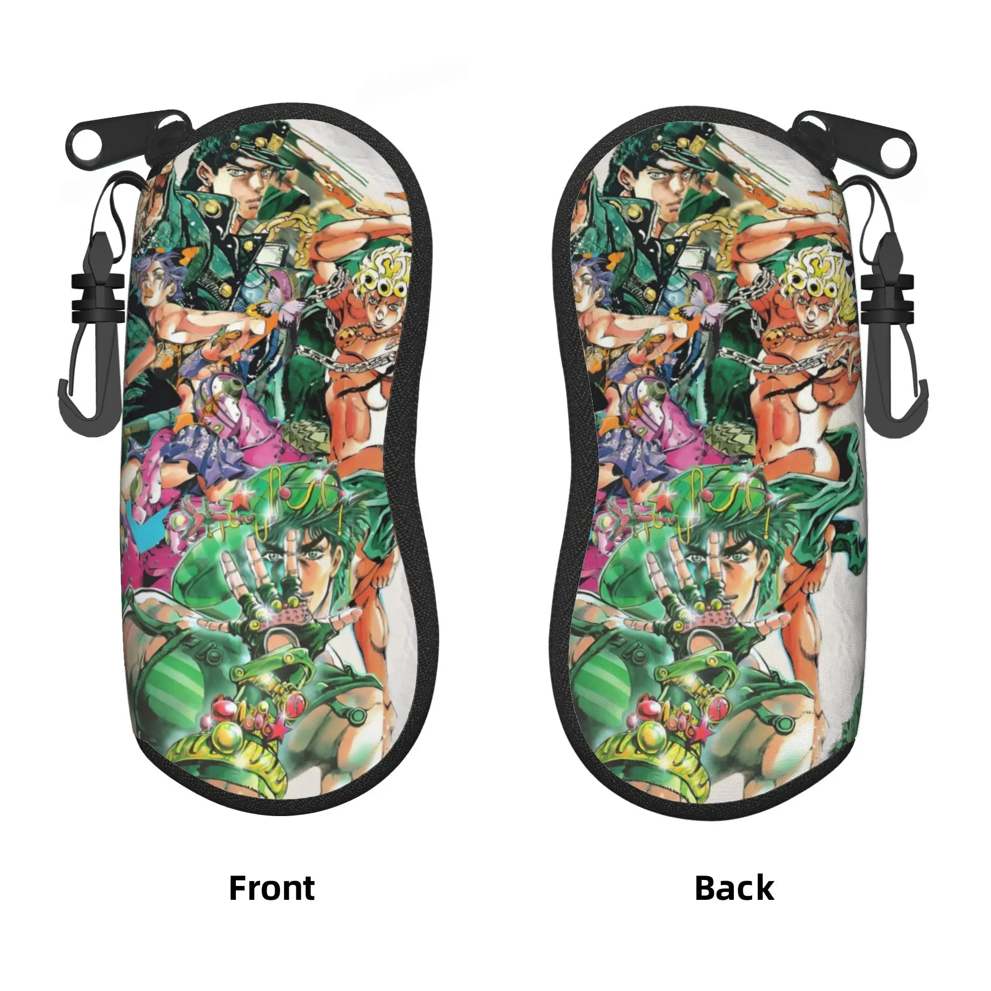 Maßgefertigtes J-Jojoes-Anime Japan Comic Brillenetui Tragbare Schale Brillenbox Sonnenbrillenbox