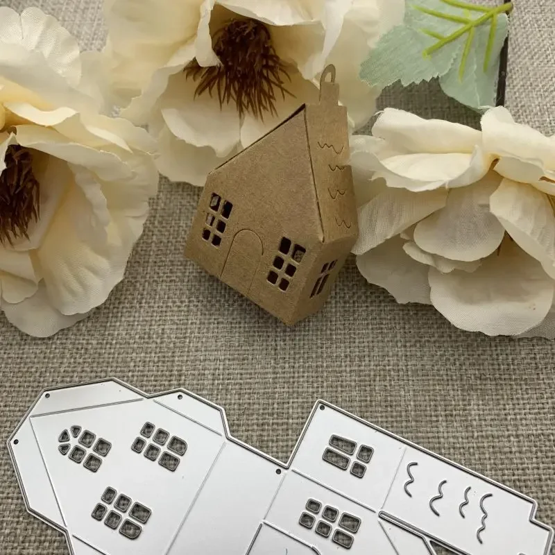 

3D House decoration Metal Cutting Dies For DIY Scrapbooking Decorative Embossing Handcraft Die Cutting Template Mold