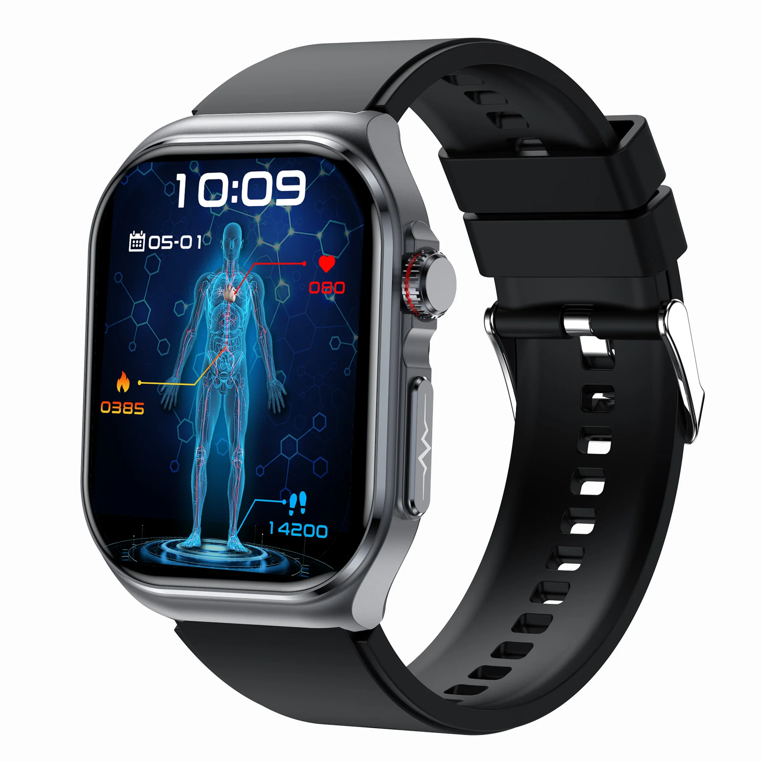 ET585 AMOLED Screen Reloj Smart Watch 2.04