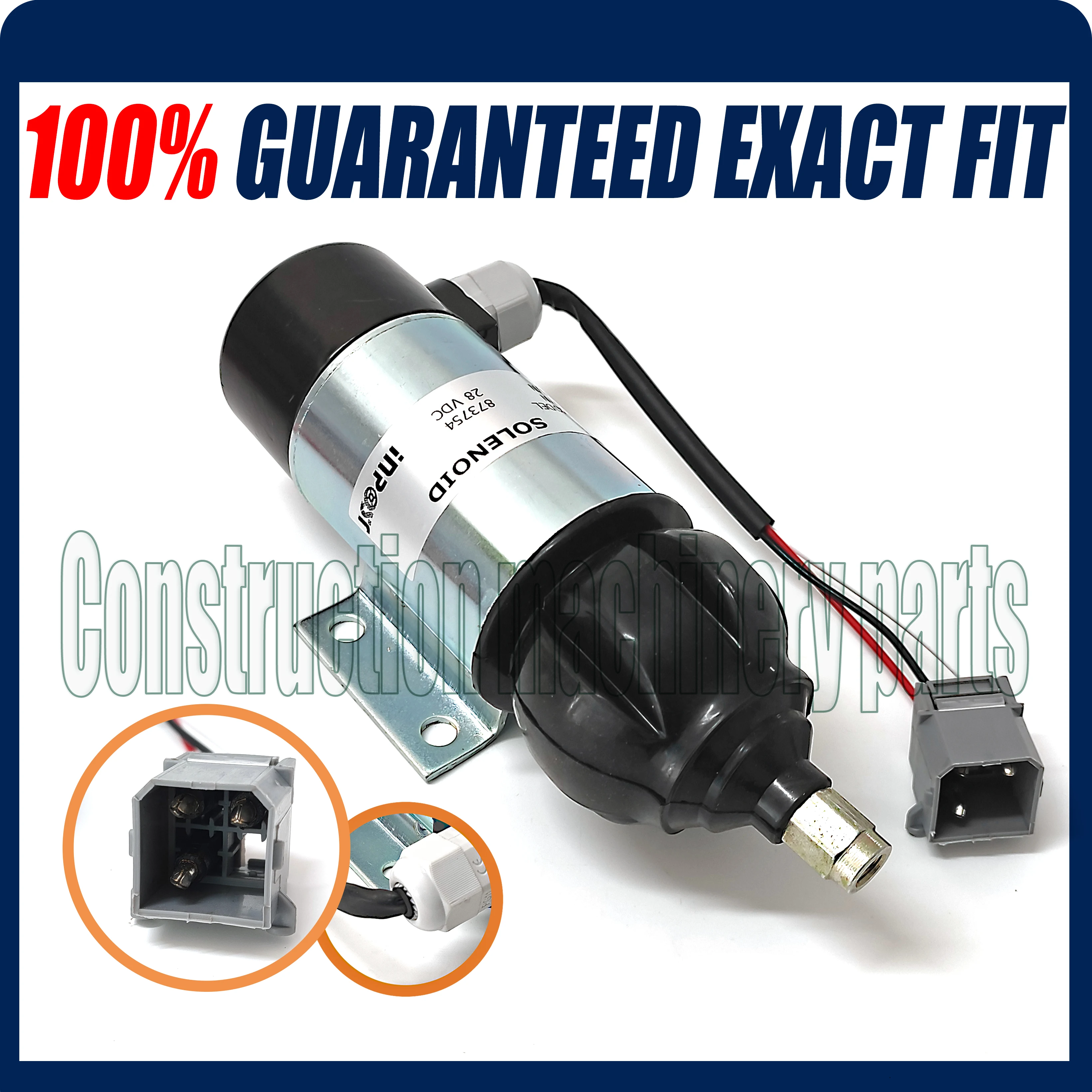 Solenóide 28v para Volvo Penta 872805 1318039 1318042 81151144 Novo 873754