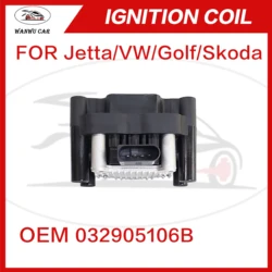 032905106B Ignition Coil Igniter Suitable For VW Jetta Golf Audi Skoda 032905106