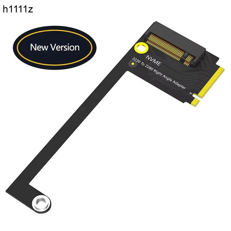 For Rog Ally Handheld Transfer Board PCIE4.0 90 Degrees M.2 Transfer For Rogally SSD Memory Card Adapter Riser Board Accessories