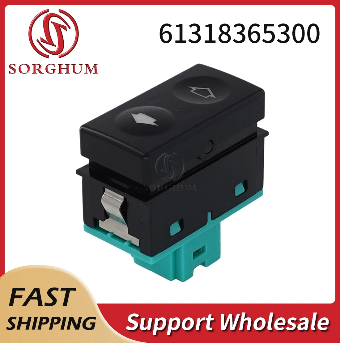 Sorghum 61318365300 Sunroof Electric Power Window Switch Button Replacement For BMW E36 318i 318is 325i 328i M3 Z3 Car Accessory