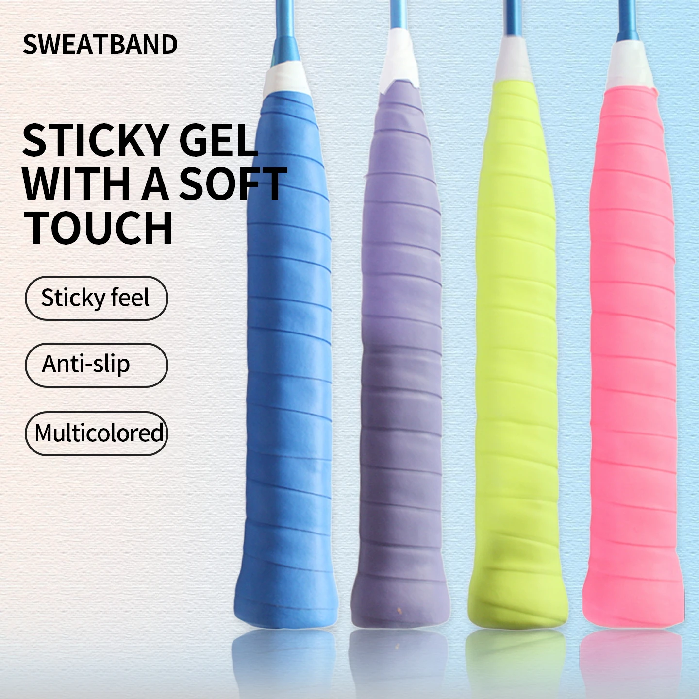 30 Pieces Original Head Overgrip Tennis Racket Anti Slip Grips Padel Accessory Shock Tennis Badminton Squash Training Sweatband