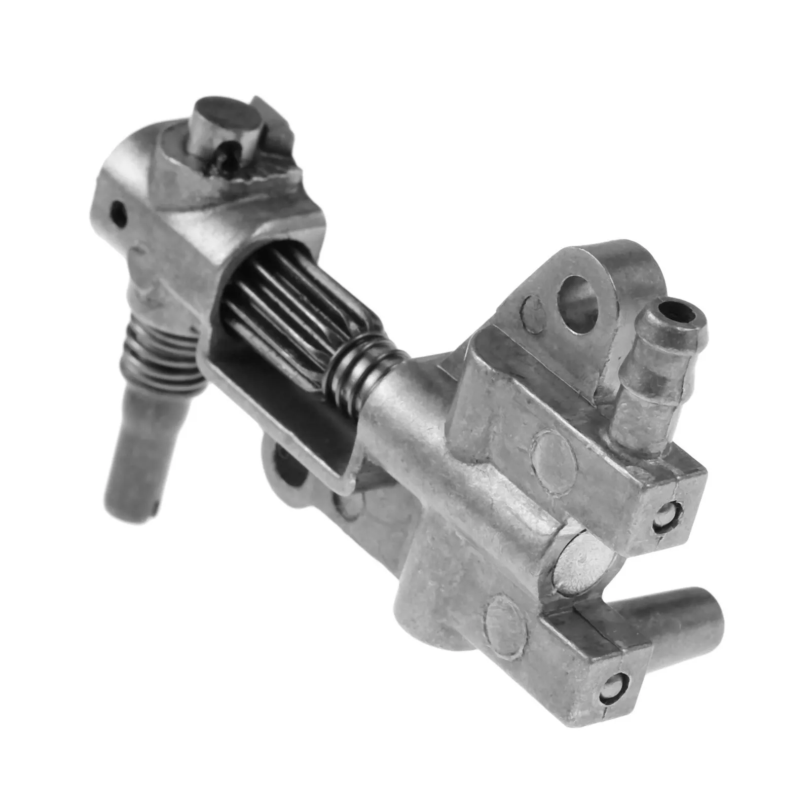 1Pc Metal Oil Pump Cake Mold for 2-Stroke Single Cylinder Power Petrol/Gas Garden Chinese Chainsaw 4500 5200 5800 45CC 52CC 58CC