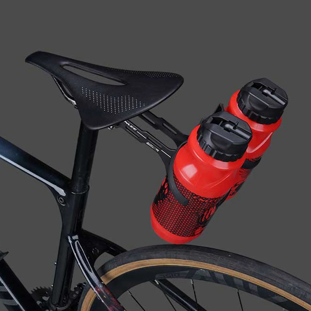 

Bike Bottle Cage Saddle Mount Adapter Aluminum Alloy Lightweight Bike Saddle Cup Cage Adapter Bike Accessories