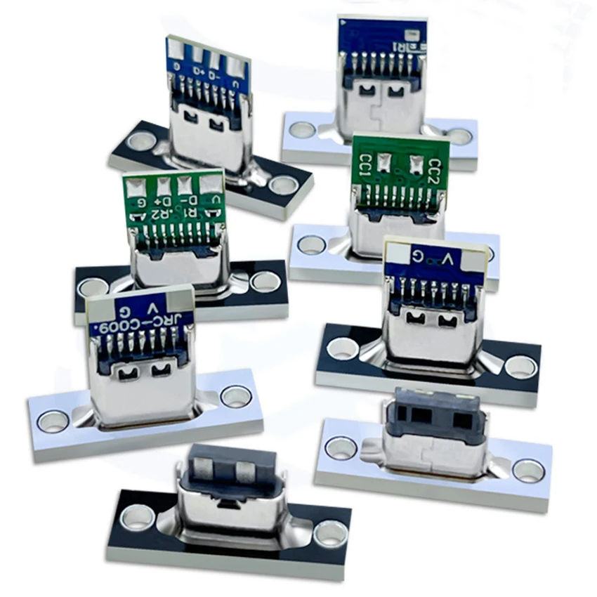 1-10pc 3A/5A Multiple styles Type-C 2Pin 4Pin 5Pin 6Pin USB Jack 3.1 Female Connector Jack Charging Port USB 3.1 Type C Socket