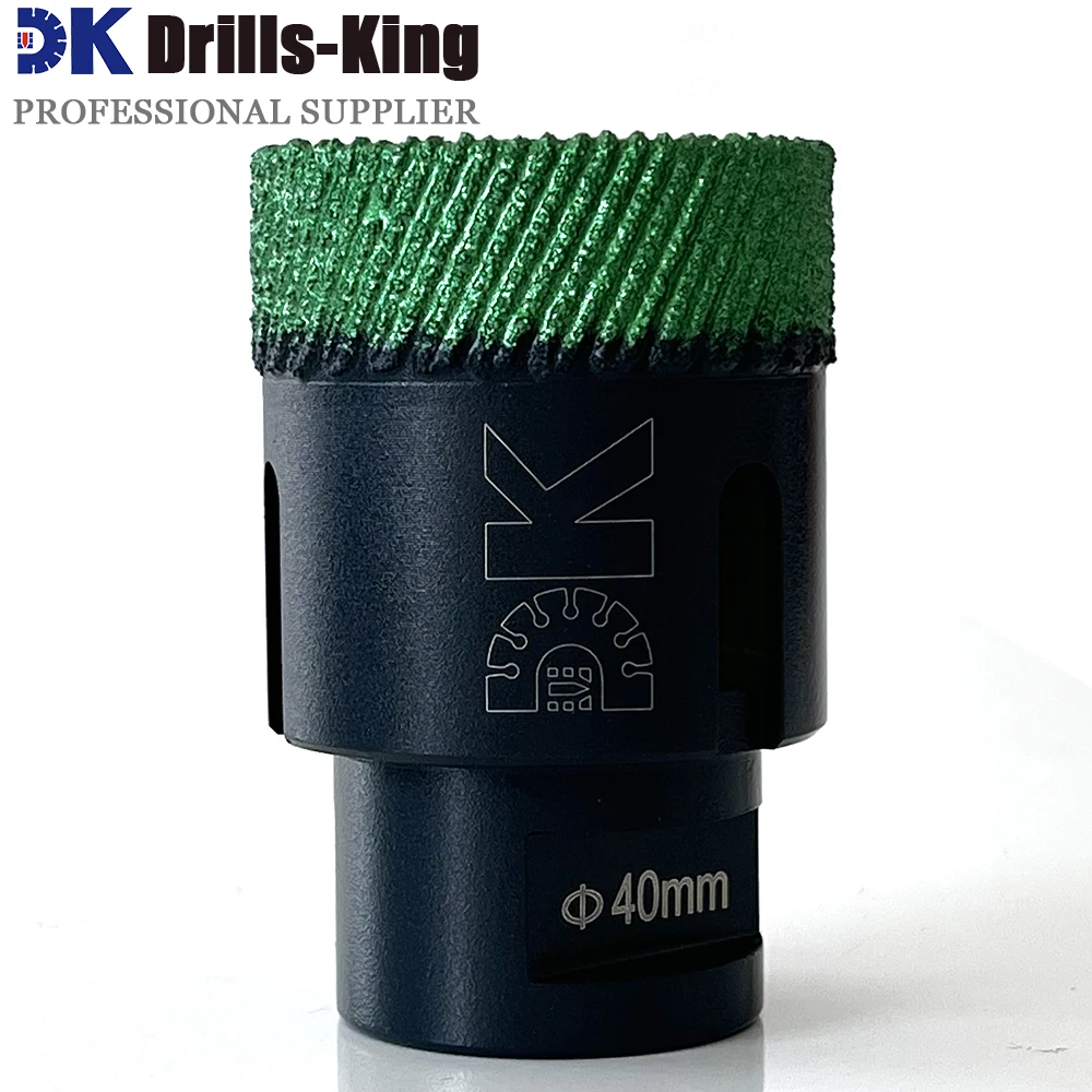 Boren-King 1 stks 6-68mm Diamantboor Boren Kronen Tegel Porselein Keramische Marmer Gatenzaag M14 Draad Gat Opener