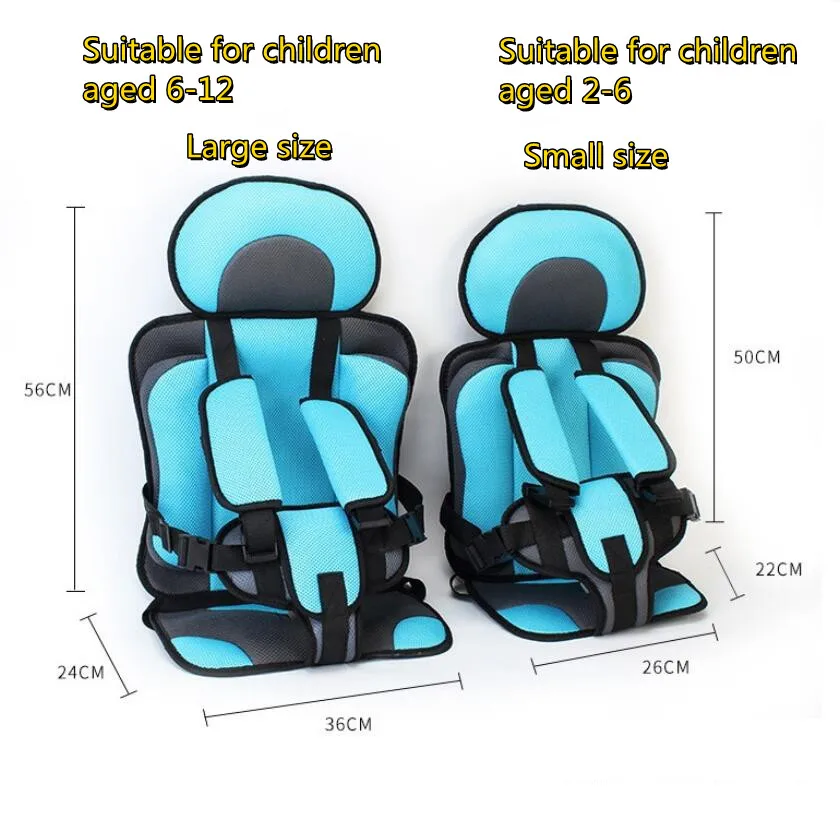 Portable Fold Child seat cushion Car chair Child safety seat Simple style Baby car seat Fixed child Dining table/Bed Multipurpos