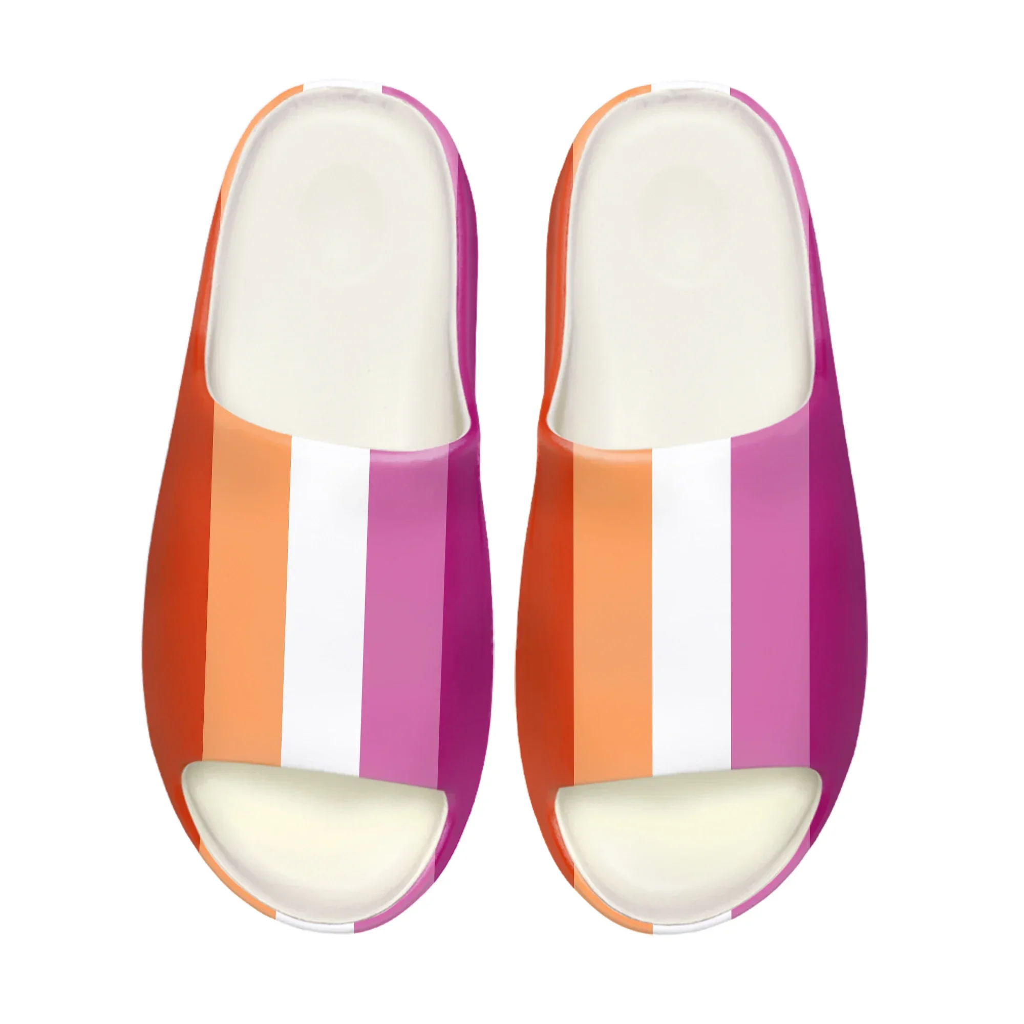 Lesbian Pride Design Soft Sole Sllipers Home Clogs Customized Water Shoes Mens Womens Teenager Stepping on Shit Beach Sandals
