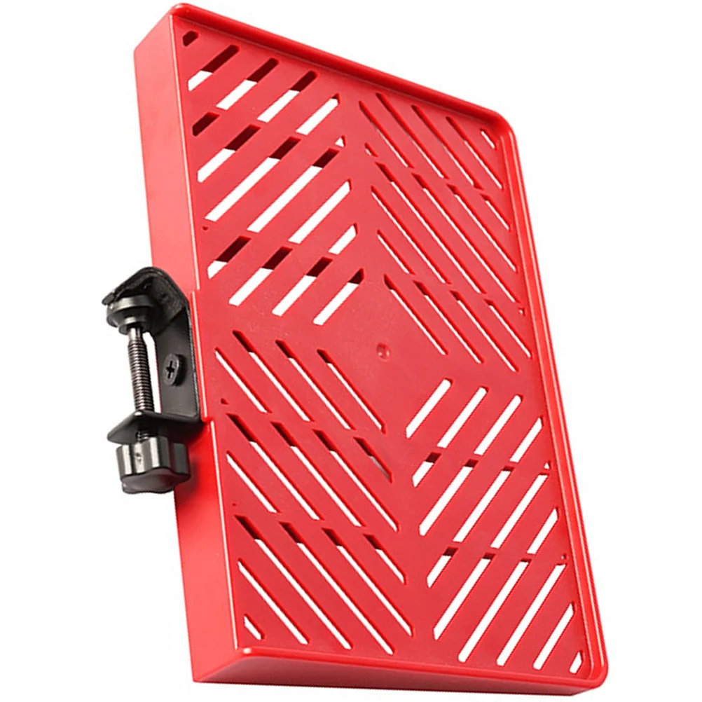 

Sound Card Tray Microphone Holder Sturdy ABS Metal Material Live Streaming Ktv Outdoor Activities Portable Design Large Clip