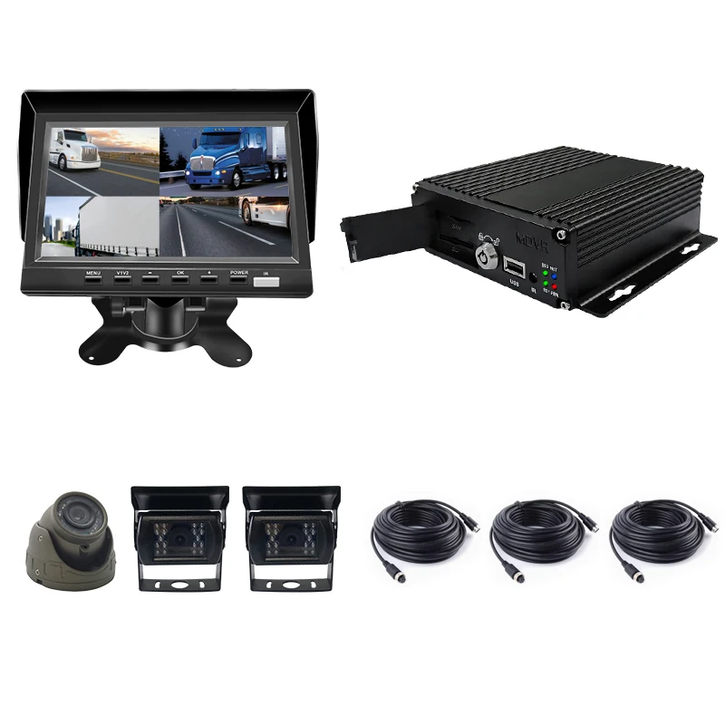 Tech SD MDVR 4g GPS Wireless Mobile Digital Video Recorder Car Black Box Truck Dvr