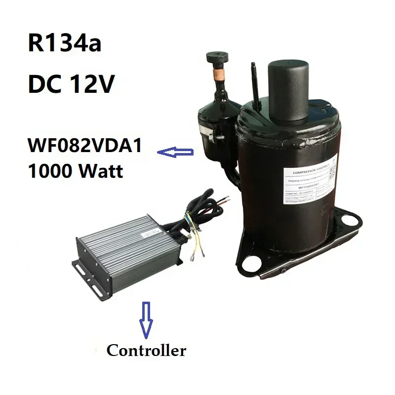 FSTHERMO R134a R1234yf compressor de ar condicionado com unidade CA rotativa de 12 volts para Índia