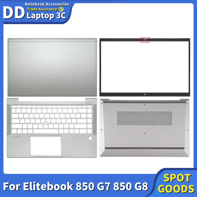 

New For HP Elitebook 850 G7 850 G8 M05256-001 M14249-001 Laptop LCD Back Cover/Front Bezel/Palmrest/Bottom Case Silvery