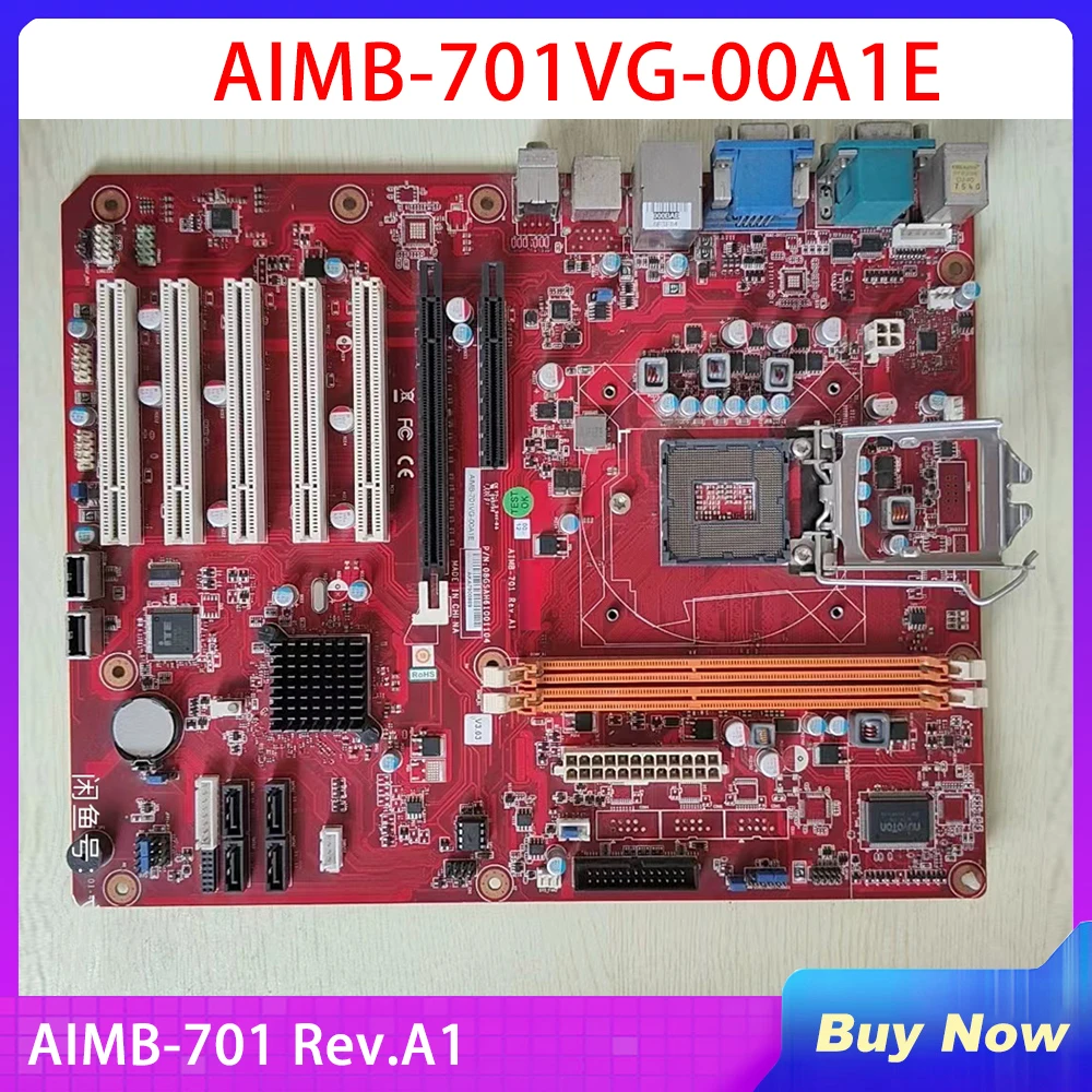 

AIMB-701 Rev.A1 AIMB-701VG-00A1E For ADVANTECH Industrial Computer Motherboard 1155-pin H61 AIMB-701VG