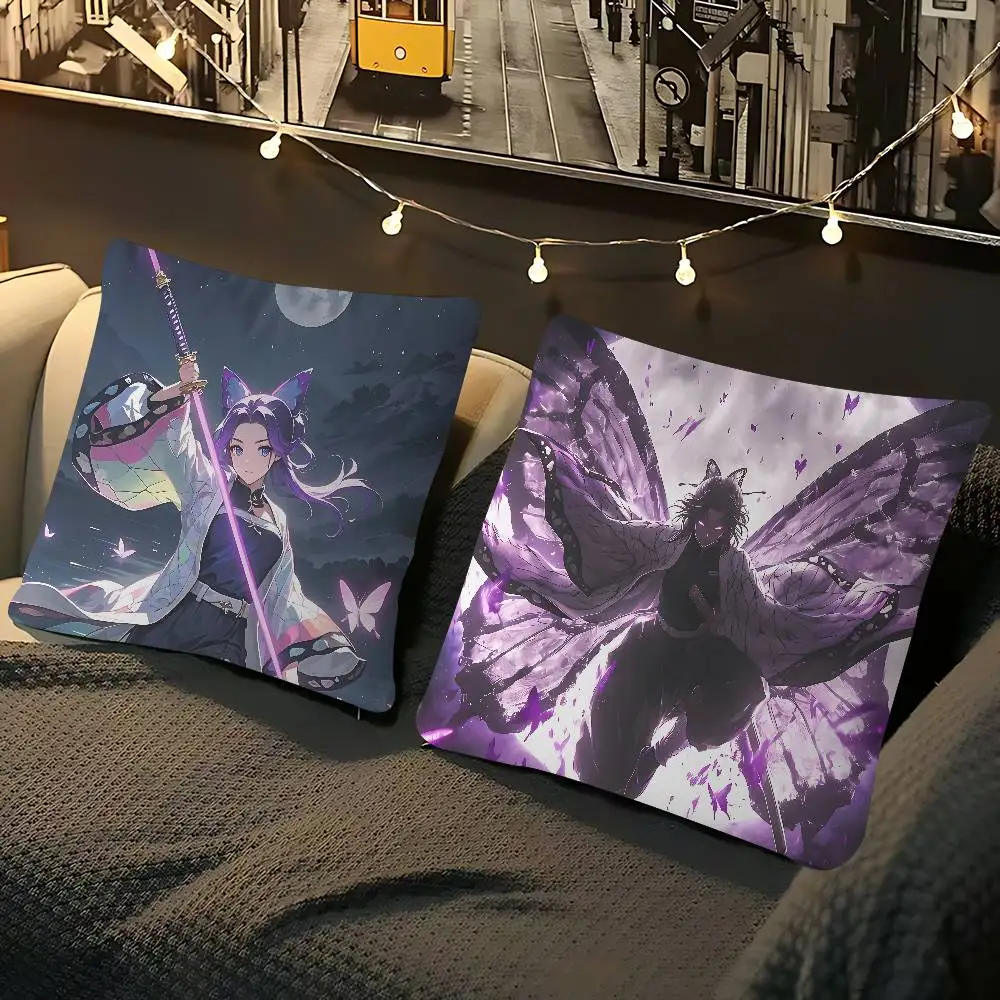 

Shinobu Kocho Pillow Gifts Home Office Furnishings Bedroom Sofa Car Cushion Cover Case 45x45cm