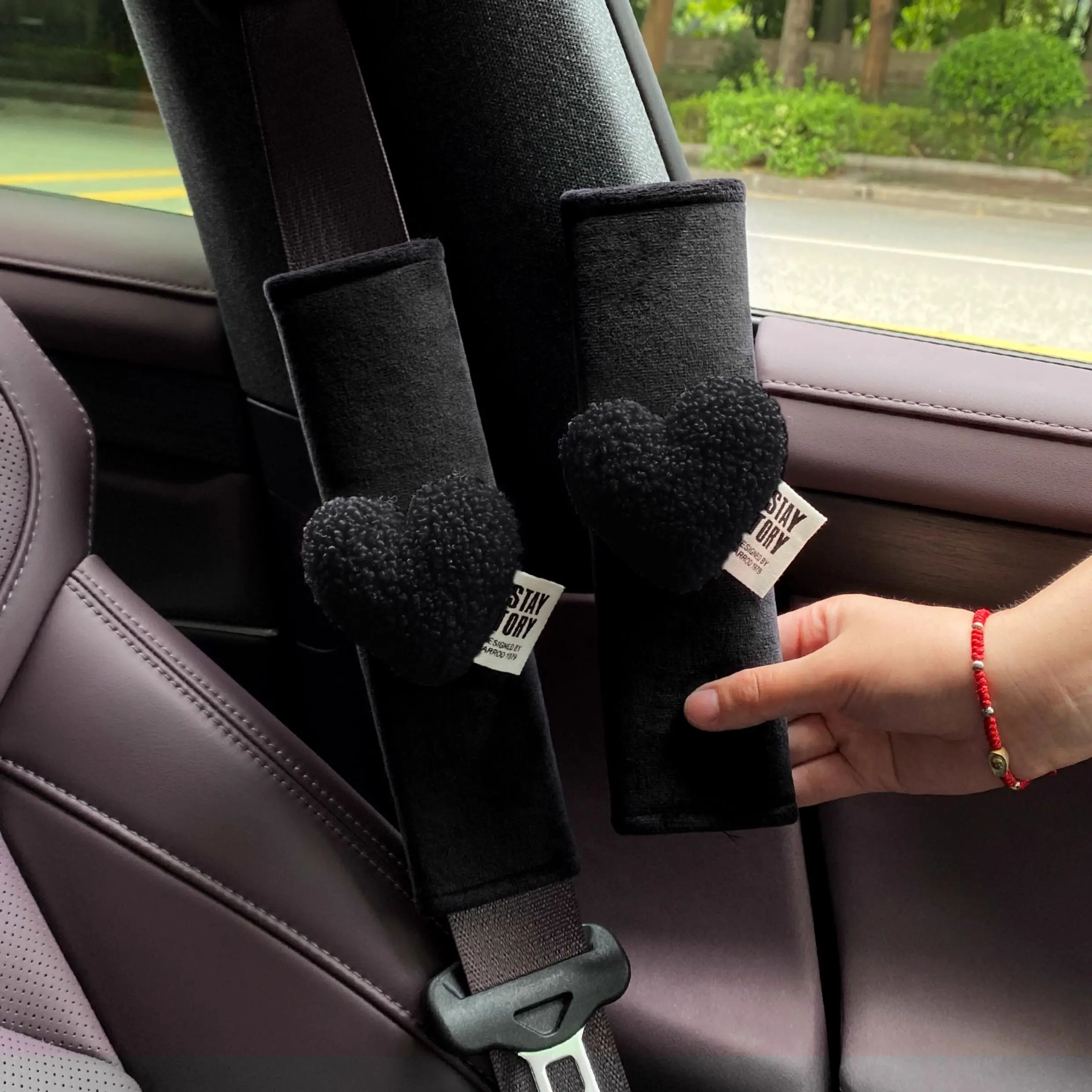 Sicherheitsgurt-Schulterpolster-Abdeckung für Tesla Model Y, Modell 3, Anti-Scheuern, Anti-Griff, Damen-Sicherheitsgurt-Dekoration, Auto-Innenzubehör