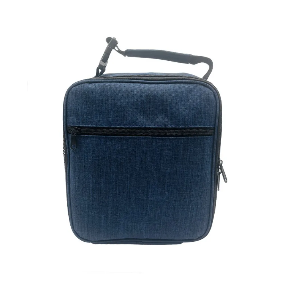 Tragbare Isolierte Lunch-Tasche, Outdoor-Picknick-Kühltasche, Lunch-Tasche mit Becherhalter, Tragbare Isolierte Lunch-Box für Schüler – Detail 7