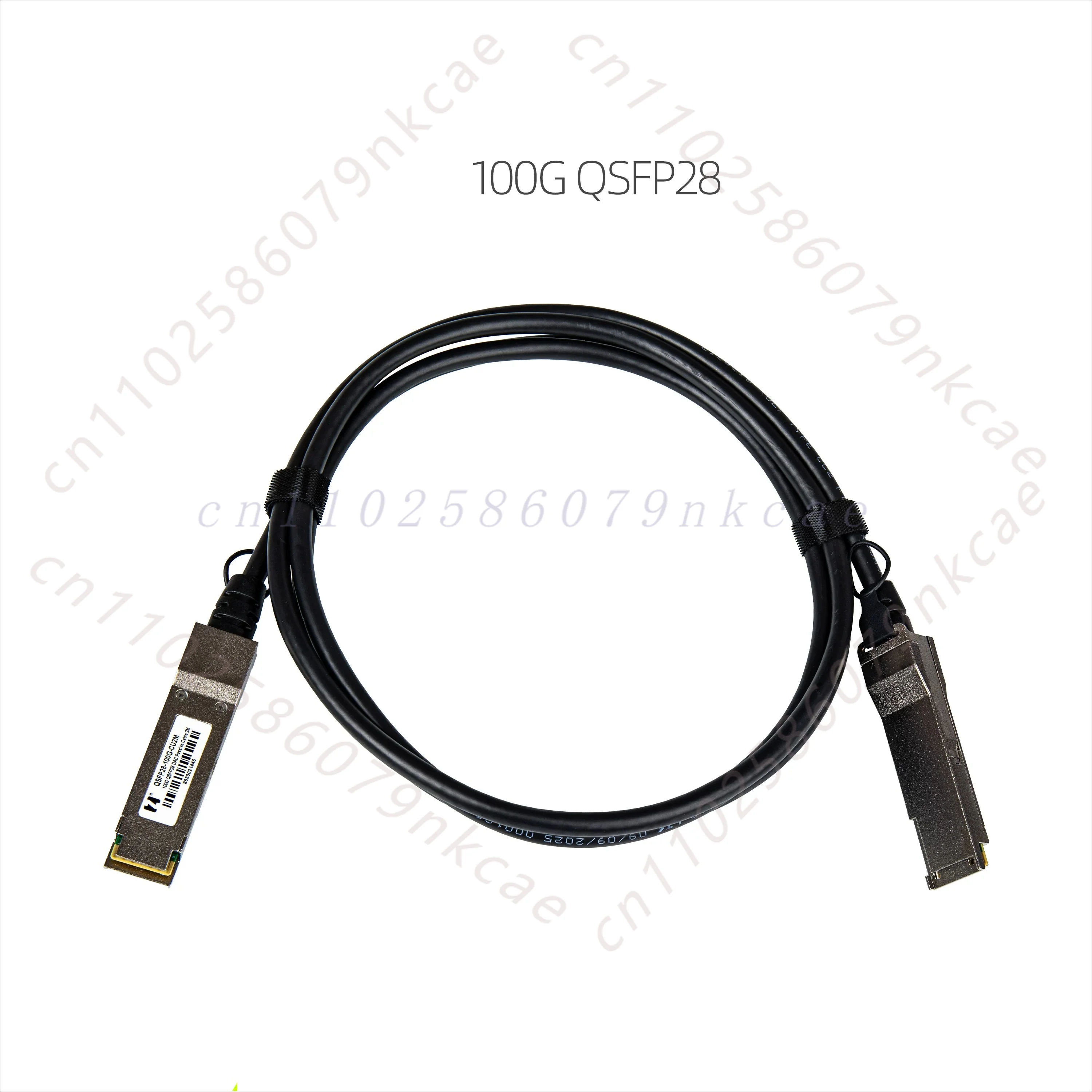 QSFP28 stacked copper cable for 100G-DAC high-speed transmission Supercomputer IB direct connection is widely compatible