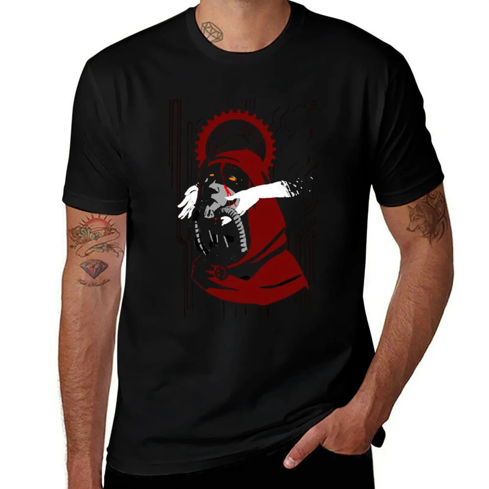 mechanicus 2 T-Shirt Gym Exercise Short Sleeve T-Shirt