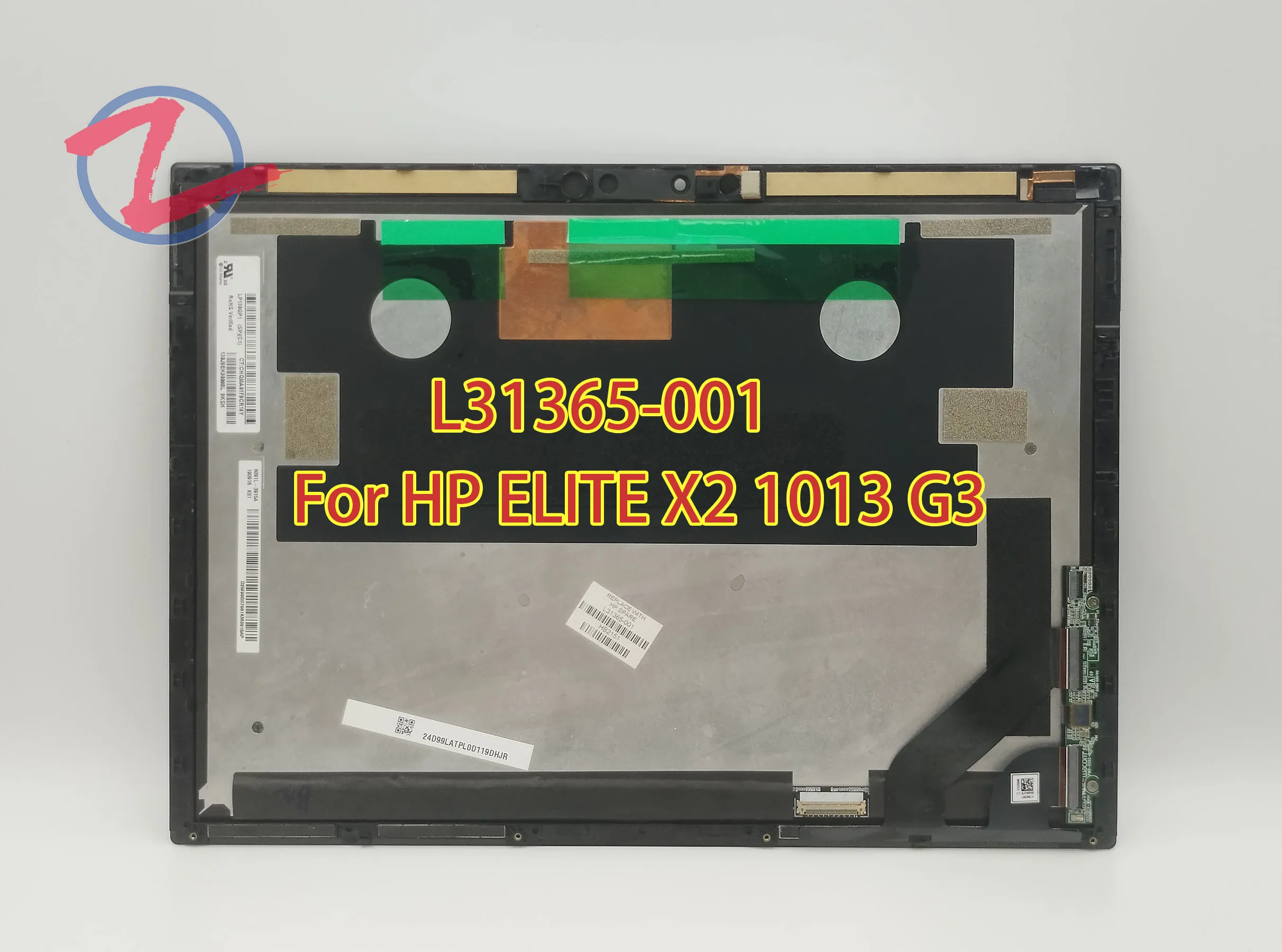 13-inch suitable for HP ELITE X2 1013 G3 framed laptop LCD touch screen display digital component meter replacement L31365-001