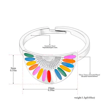 10 最佳銷售 多色戒指 - №6