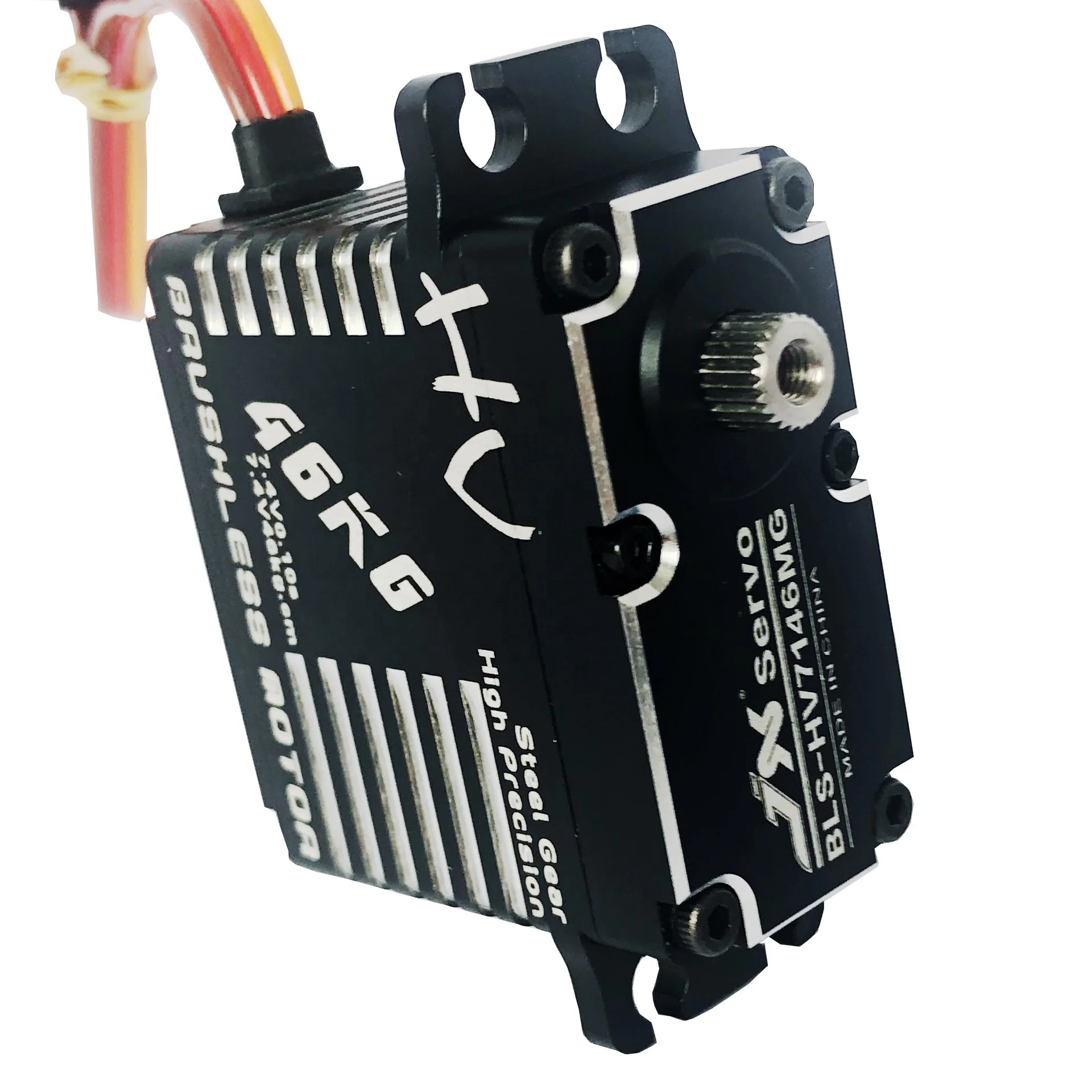 Waterproof JX BLS-HV7146MG Brushless Standard Servo 7.4V 0.1sec Steel Gear Alum for RC Model Car Truck  Robot