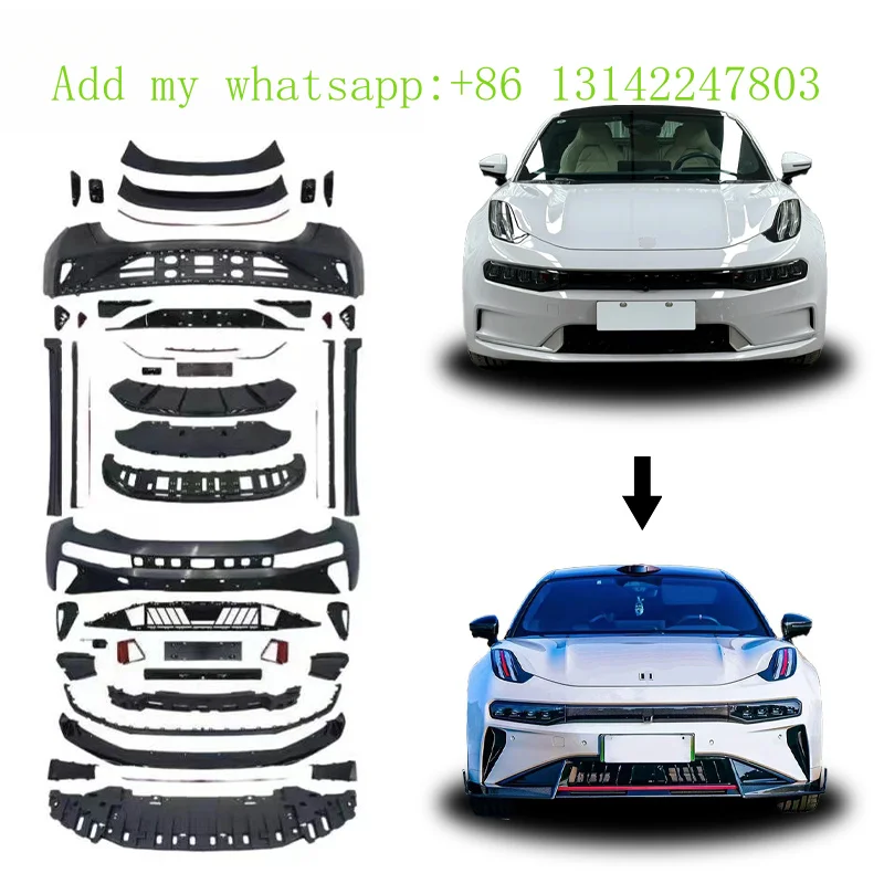 FR Body Kit fo 001 Conversion Bumper Surround Kit 2021-2024 Zeekr 001 Accessories