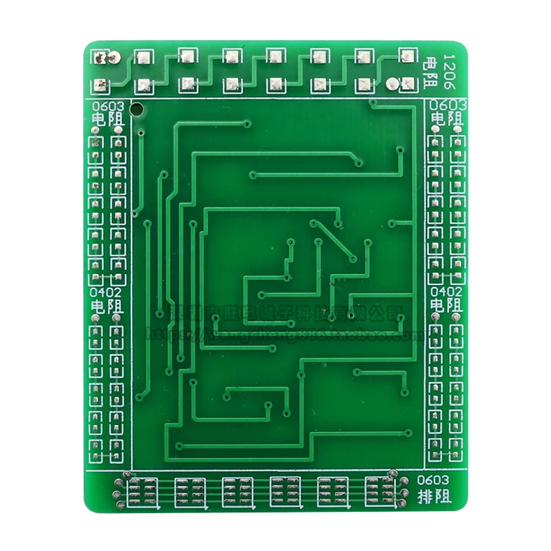 04 محظوظ القرص الدوار مصلحة الارصاد الجوية/SMT مكونات التصحيح الإلكترونية لتقوم بها بنفسك لحام مهارة ممارسة مجلس مشروع الإلكترونية أطقم أضواء LED PCB #5