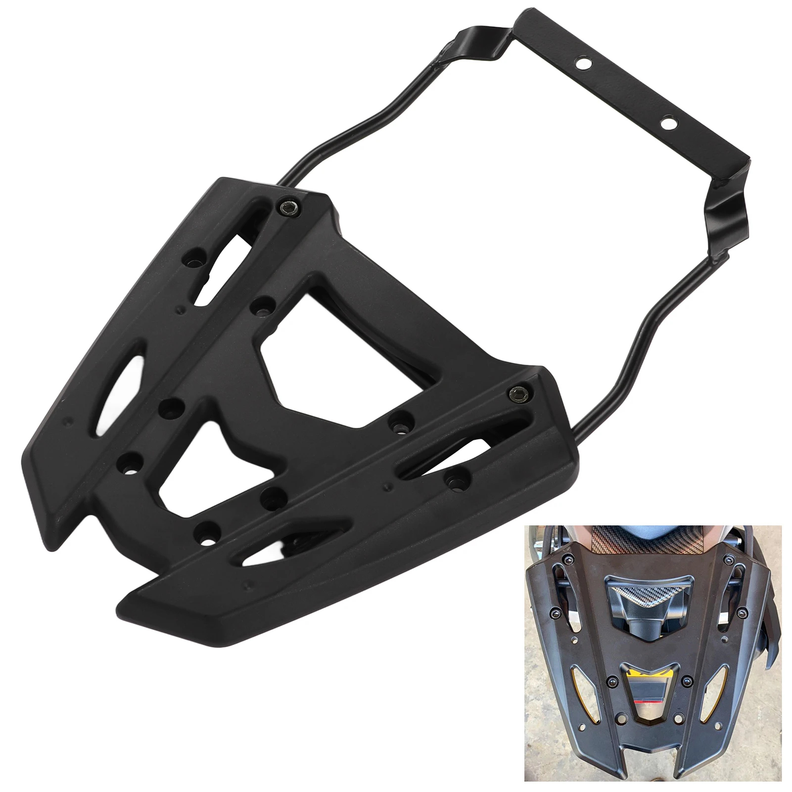 Motorfiets Achterlichten Bagagerek Vervanging voor Yamaha Aerox 155 NVX 155 NVX Aerox 155 Motorfiets Cargo Houder Achterbagagerek