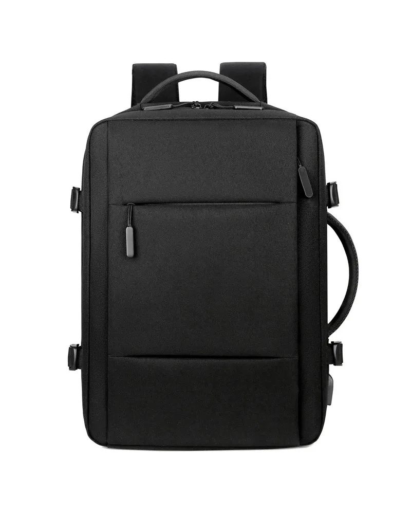 

Space-extendable Business Daily Pack Male Soft Style Laptop Bag For Work Journey