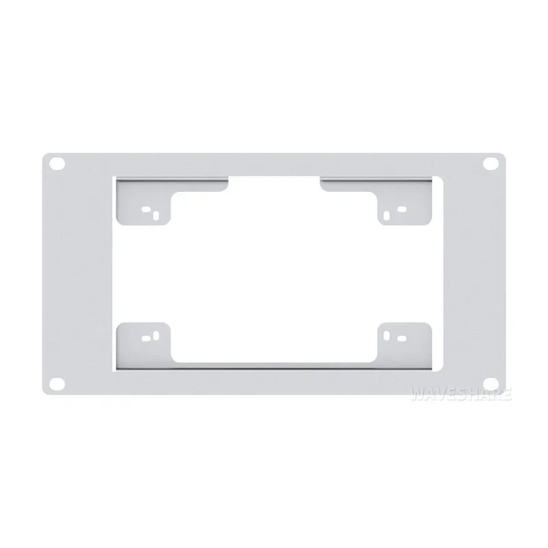 Waveshare HomeRack 7inch DSI Display Mounting Panel,3U Mounting Space,Compatible With Official Raspberry Pi 7inch Touch Displays