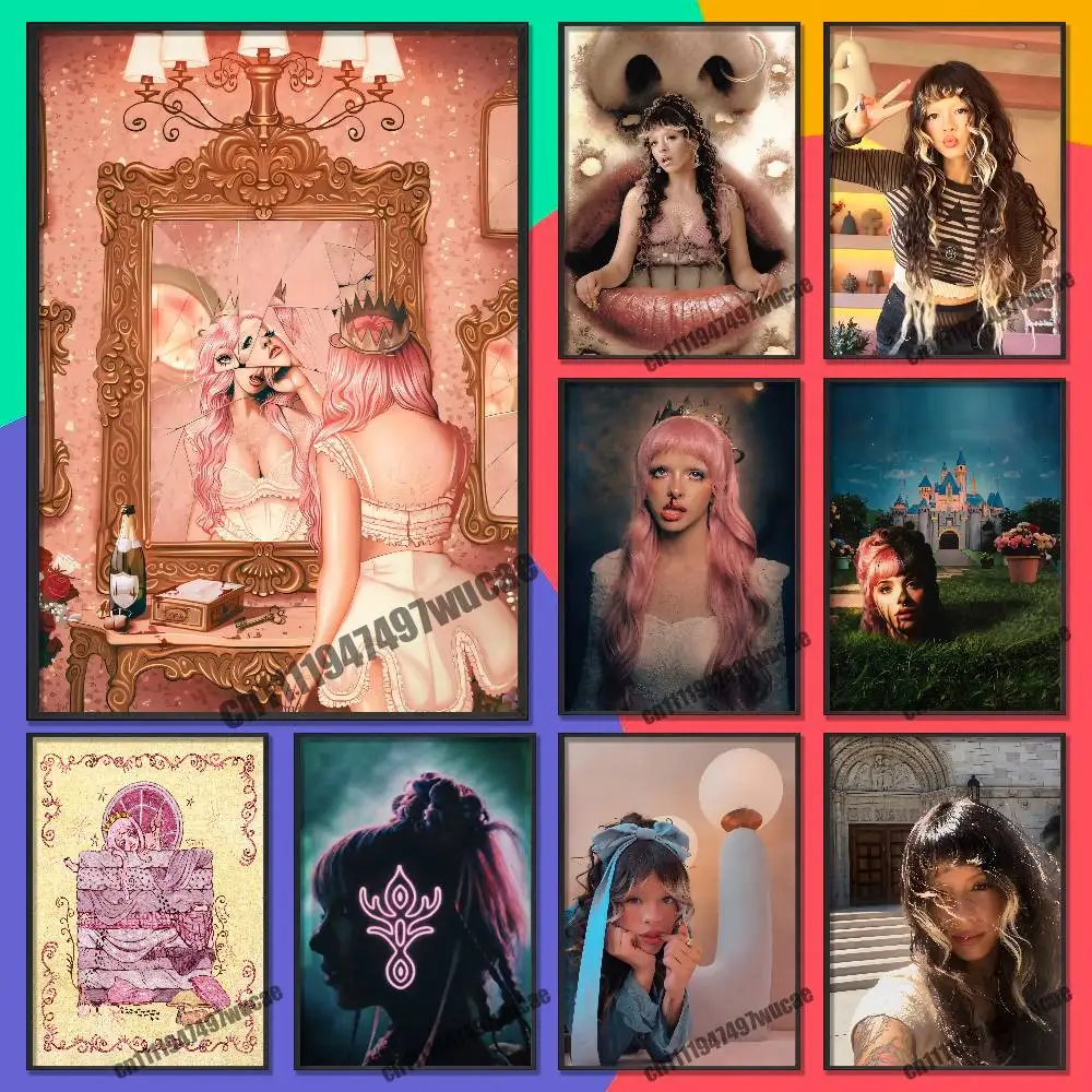 

For M-Melanie M-Martinez Hades Poster Wall Murals Paper Home 21x30cm Self-adhesive Decoration Sticker Playbill Cover