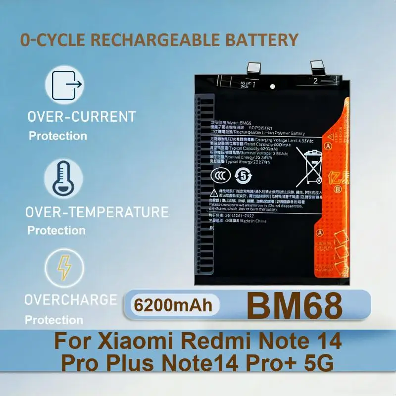 Battery For Xiaomi Redmi Note 4X 3G+32G/For 4 Global Version Snapdragon 625 K50 Pro Black shark 5 PAR-A0 KTUS-A0 10 Prime Mi 6X