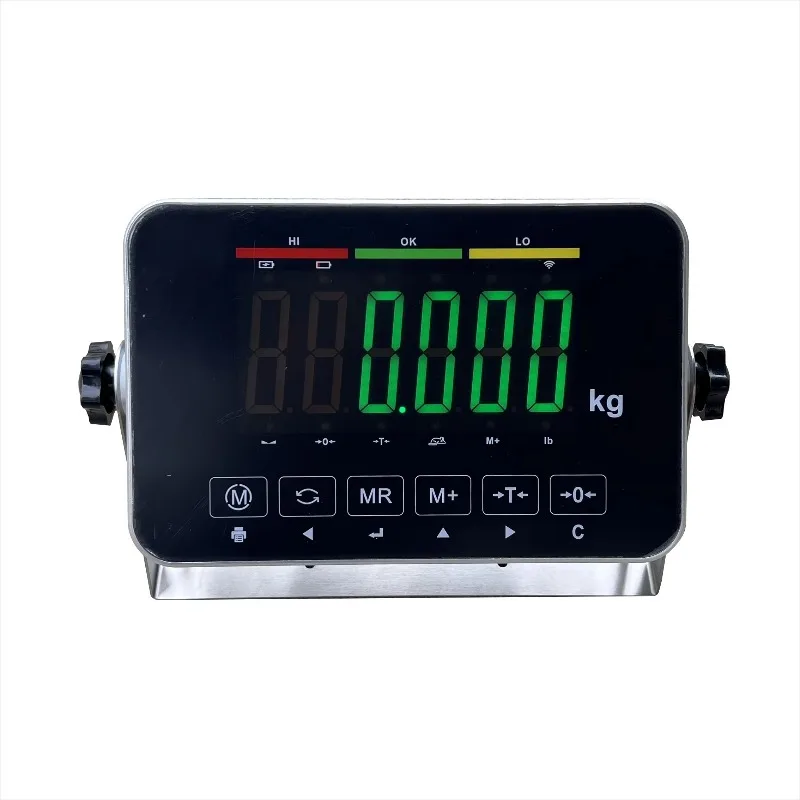 Ci-301i Weighing Indicator LED Display Aluminum USB Port High Precision for Floor Platform Scale Warehouse Weight Meter